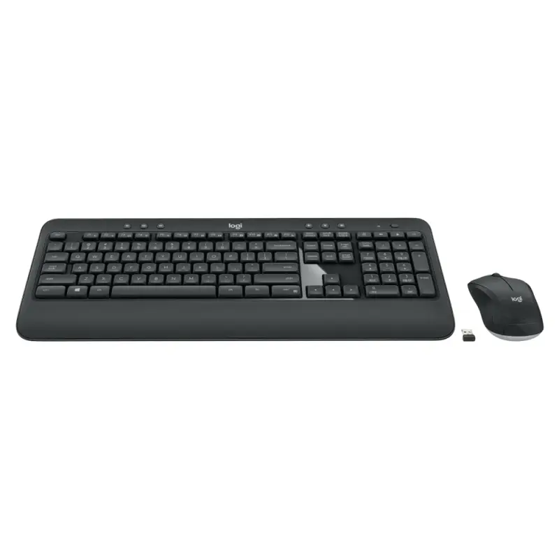TECLADO INALAMBRICO ADVANCED LOGITECH CON MOUSE INALAMBRICO NEGRO MK540